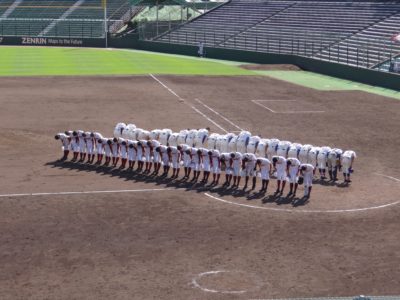 第３回北九州市立高校ｖｓ福岡県立北九州高校の野球部の親善試合
