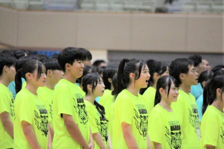 体育祭閉会式校歌