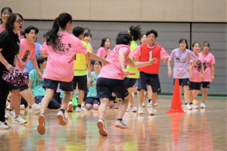 体育祭３年リレー２