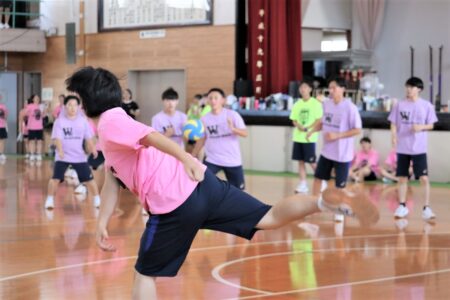 クラスマッチ3年投げる