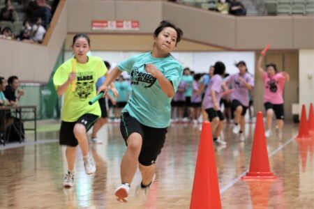 体育祭１年リレー１