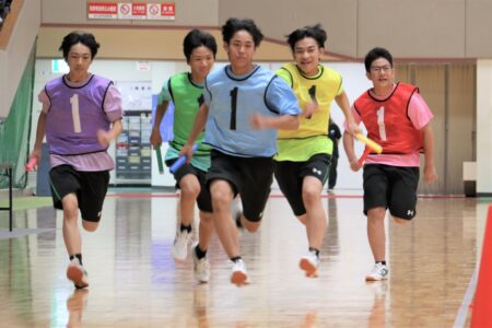 体育祭1年リレー4