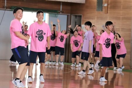 クラスマッチ3年応援