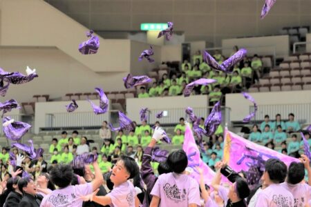 体育祭紫投げる