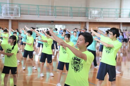 クラスマッチ3年体操