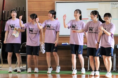 クラスマッチ3年応援女子