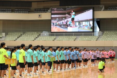 体育祭開会式